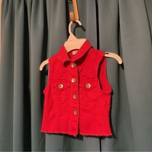 Cato Kids Bright Red Vest